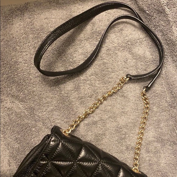 NEW Kate Spade Patent Leather Quilted Crossbody - Picture 7 of 7